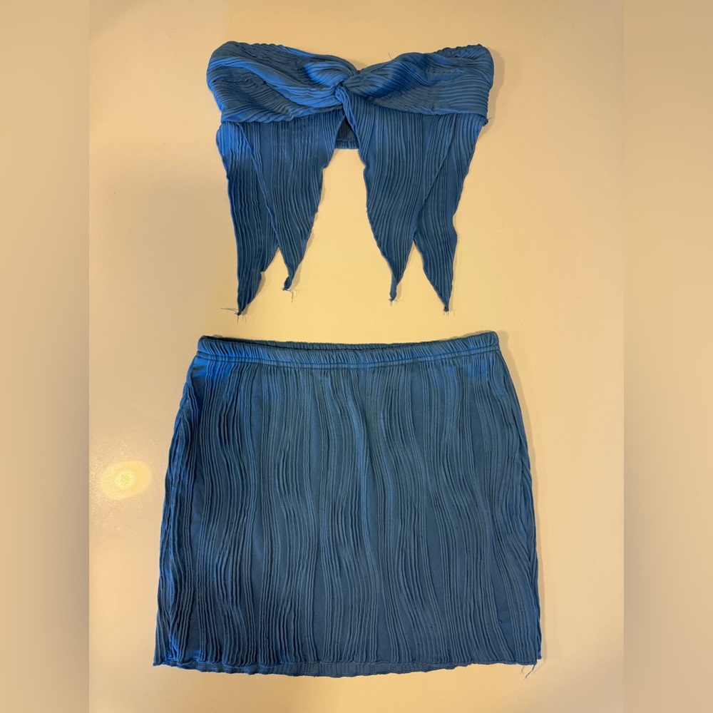 Blue Wave Women's Skirt Set